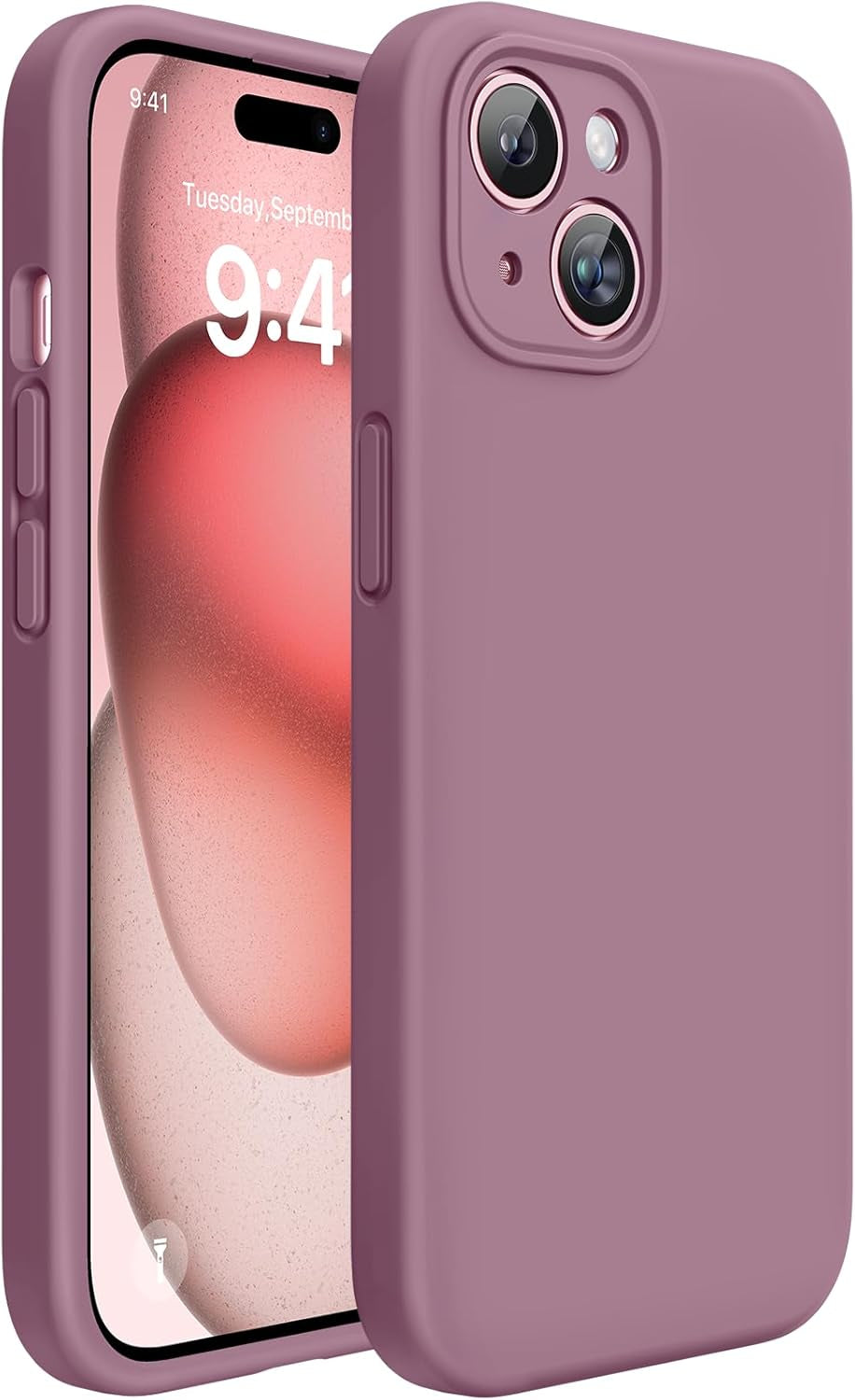 Miracase Heavy Duty Orange Case for iPhone 17 Pro Max - Shockproof, MagSafe Compatible, with Integrated Camera Protection