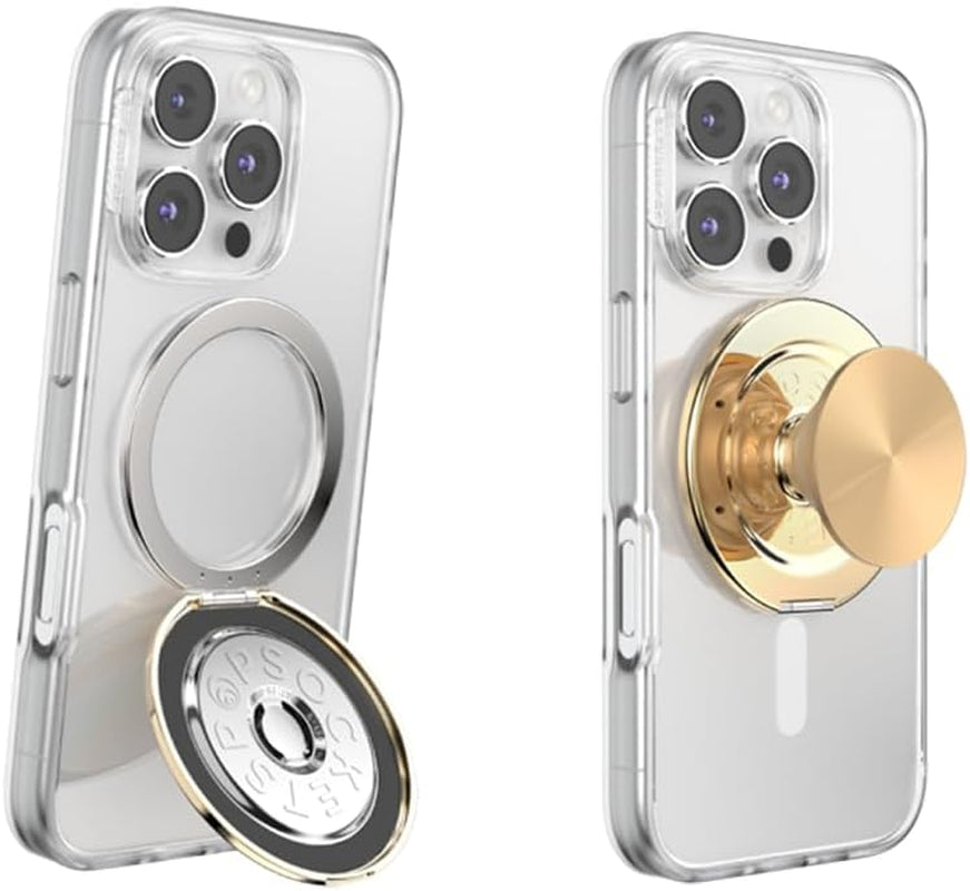 ​​​​Popsockets Phone Grip with Expanding Kickstand, Adhesive Grip - Black