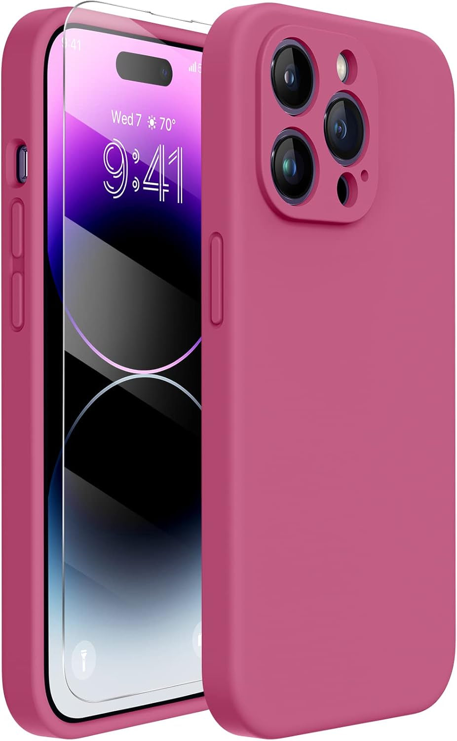 Miracase Heavy Duty Orange Case for iPhone 17 Pro Max - Shockproof, MagSafe Compatible, with Integrated Camera Protection