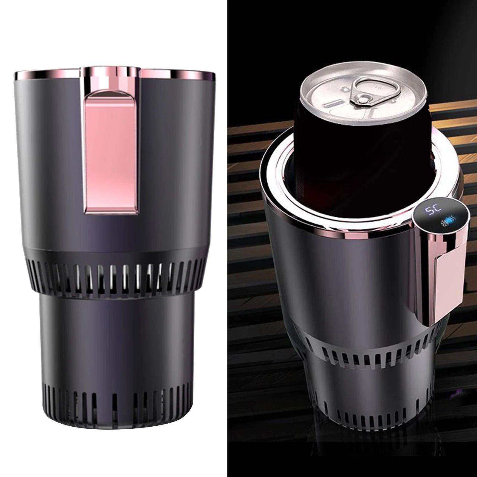 Revolutionary Car Heating and Cooling Mug - Keep Your Beverages Perfectly Warm or Refreshingly Cool on the Go!