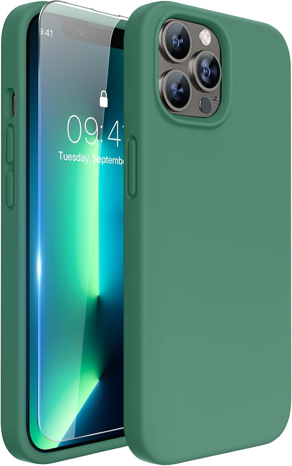 Miracase Heavy Duty Orange Case for iPhone 17 Pro Max - Shockproof, MagSafe Compatible, with Integrated Camera Protection