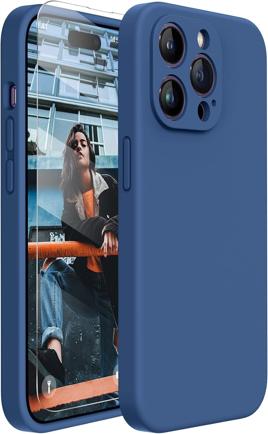 Miracase Heavy Duty Orange Case for iPhone 17 Pro Max - Shockproof, MagSafe Compatible, with Integrated Camera Protection