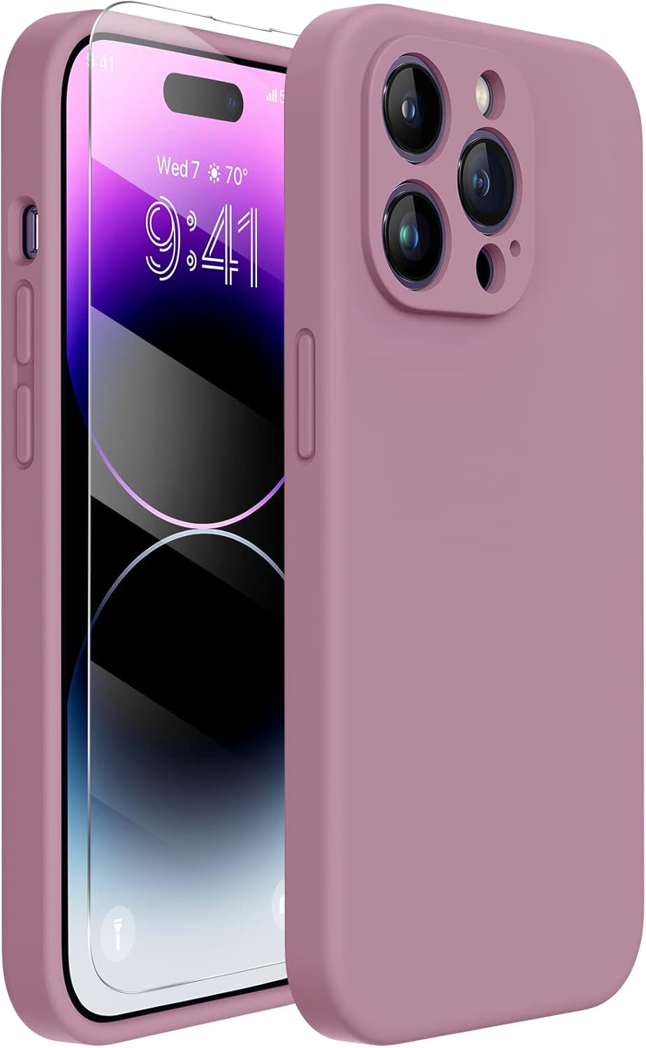 Miracase Heavy Duty Orange Case for iPhone 17 Pro Max - Shockproof, MagSafe Compatible, with Integrated Camera Protection