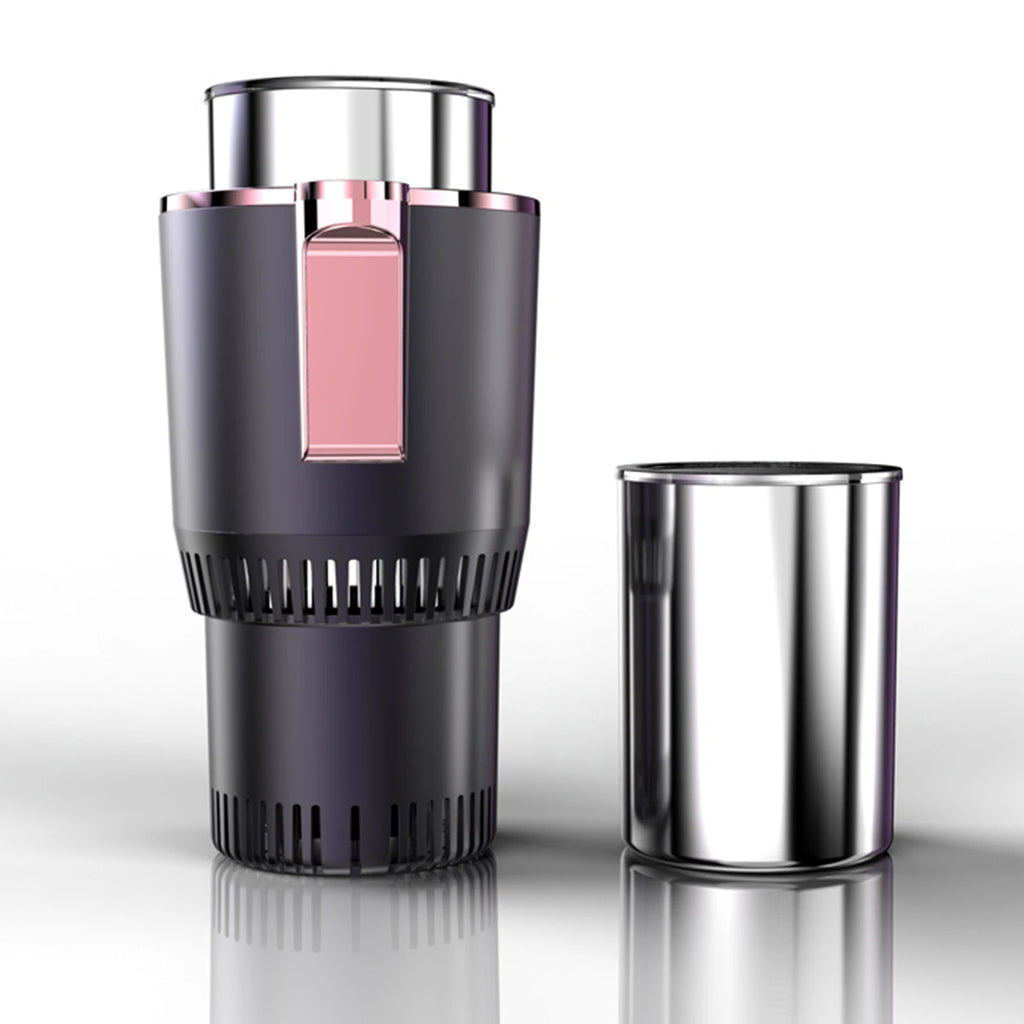 Revolutionary Car Heating and Cooling Mug - Keep Your Beverages Perfectly Warm or Refreshingly Cool on the Go!