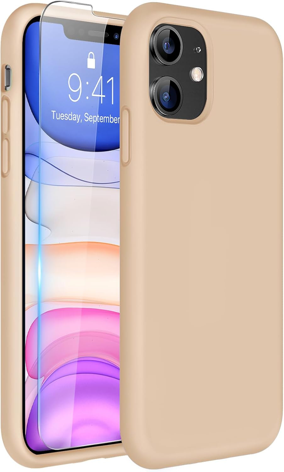 Miracase Heavy Duty Orange Case for iPhone 17 Pro Max - Shockproof, MagSafe Compatible, with Integrated Camera Protection