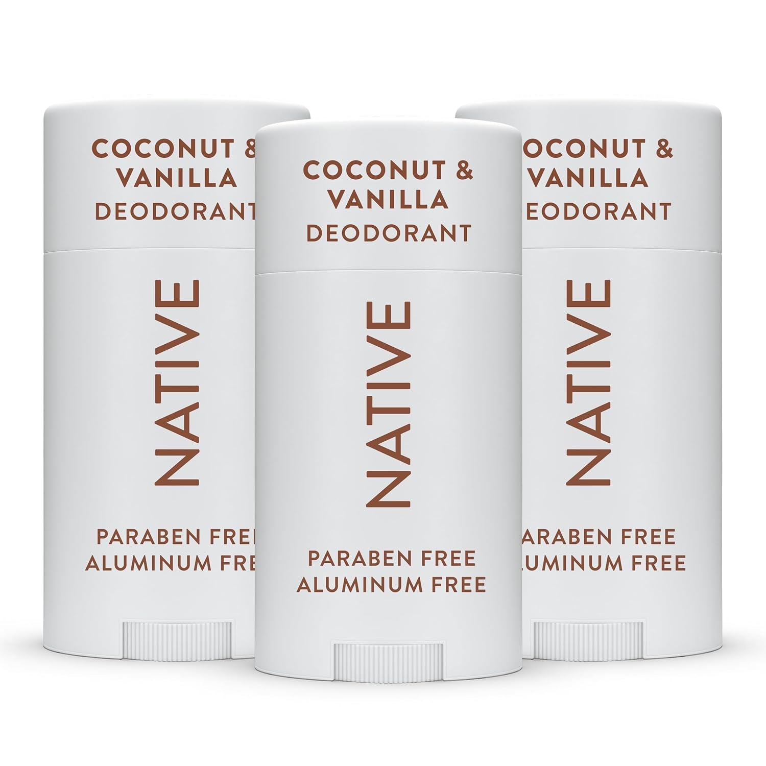 Native Deodorant Contains Naturally Derived Ingredients, 72 Hour Odor Control | Deodorant for Women and Men, Aluminum Free with Baking Soda, Coconut Oil and Shea Butter | Coconut & Vanilla