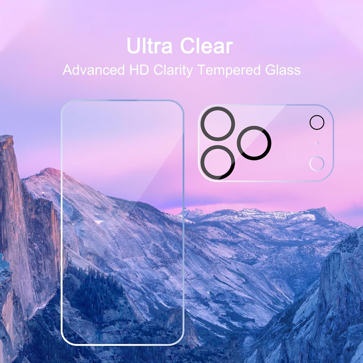 Ailun 3 Pack Screen Protector for Iphone 17 Pro Max [6.9 Inch] + 3 Pack Camera Lens Protector with Installation Frame,Dynamic Island Compatible,Case Friendly[Not for Iphone 17/17 Pro/Iphone Air]