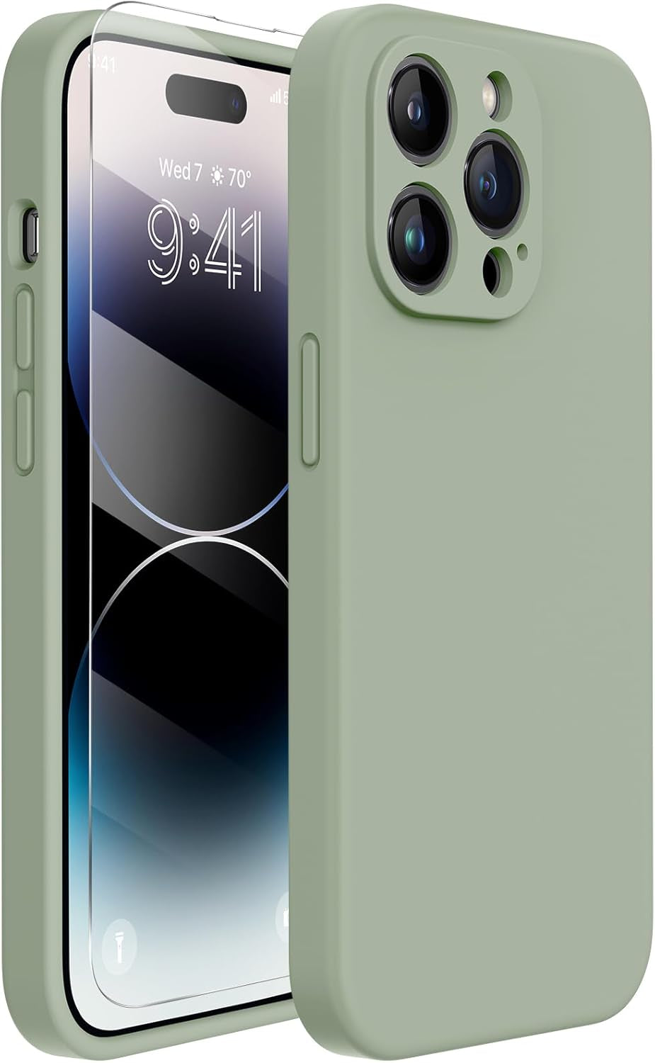 Miracase Heavy Duty Orange Case for iPhone 17 Pro Max - Shockproof, MagSafe Compatible, with Integrated Camera Protection